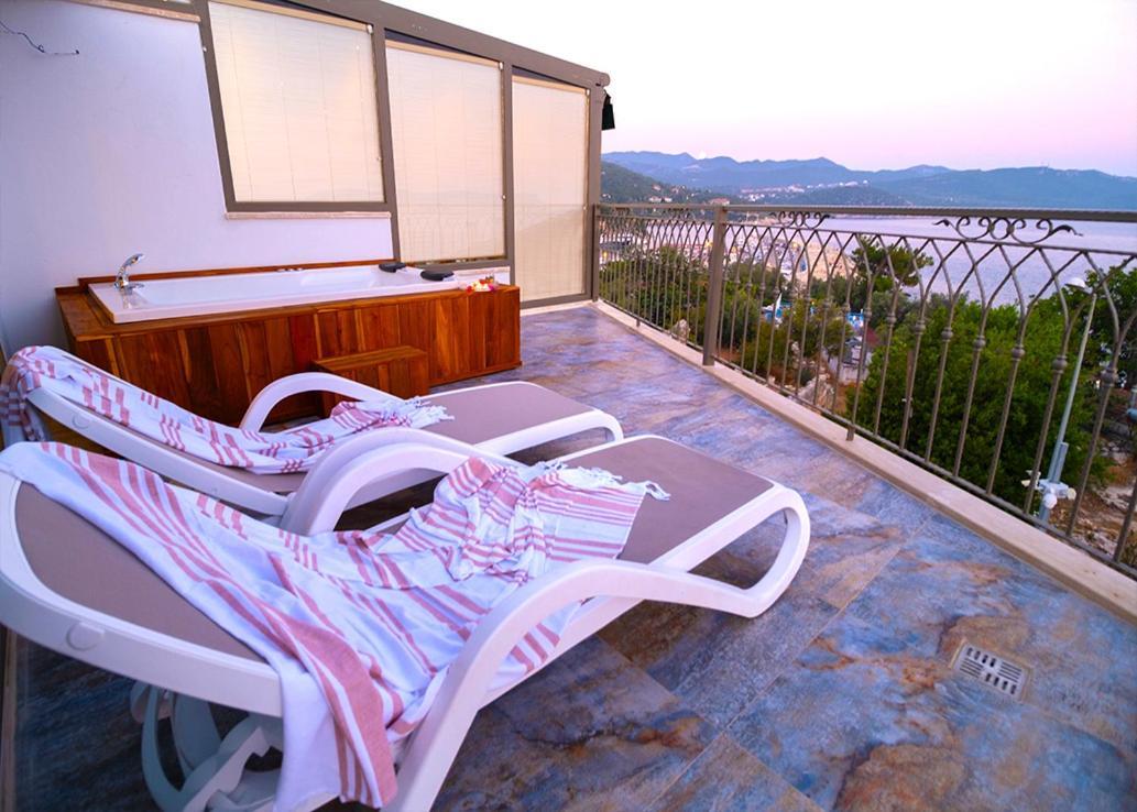 Noel Baba Hotel Kaş Esterno foto